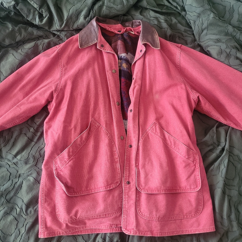 Red Jacket with Removable Flannel